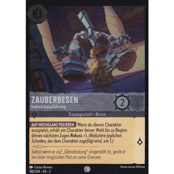 Zauberbesen - Industrieausf&uuml;hrung Holo 188/204