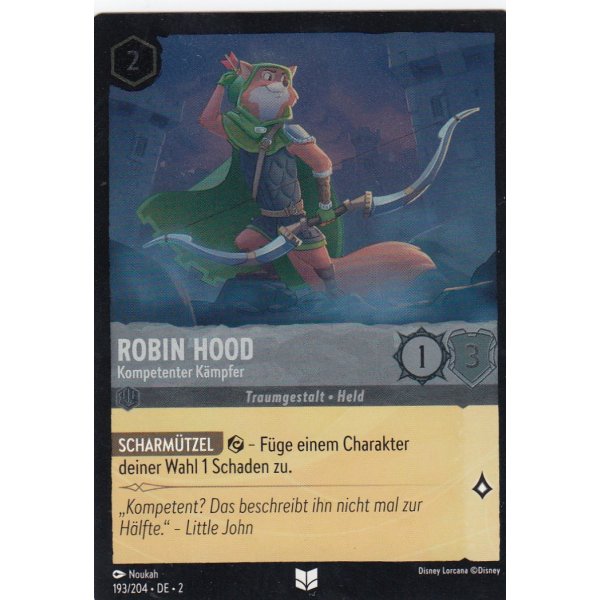 Robin Hood - Kompetenter K&auml;mpfer Holo 193/204