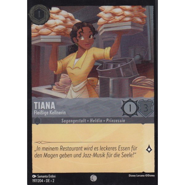 Tiana - Flei&szlig;ige Kellnerin Holo 197/204