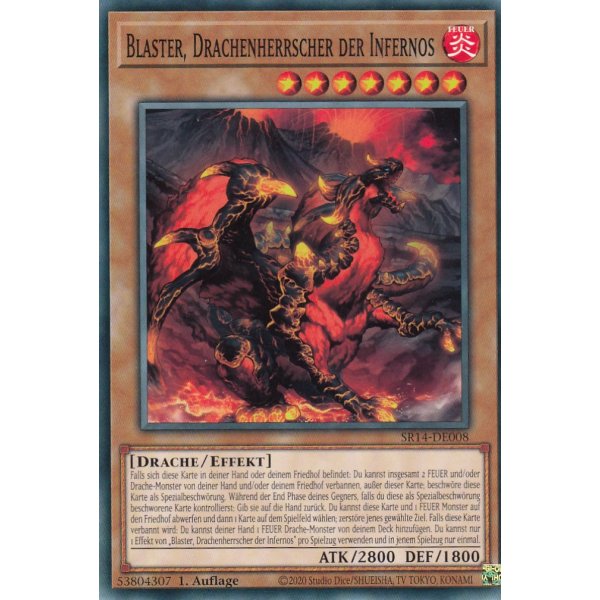 Blaster, Drachenherrscher der Infernos SR14-DE008