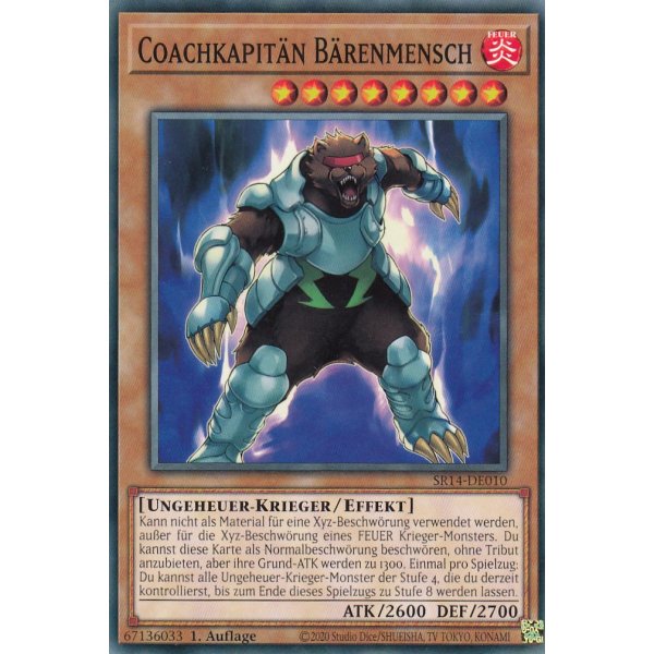 Coachkapit&auml;n B&auml;renmensch SR14-DE010