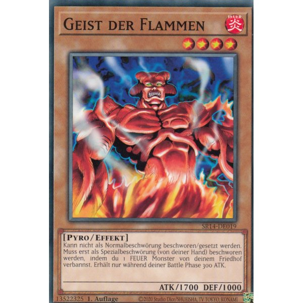Geist der Flammen SR14-DE019