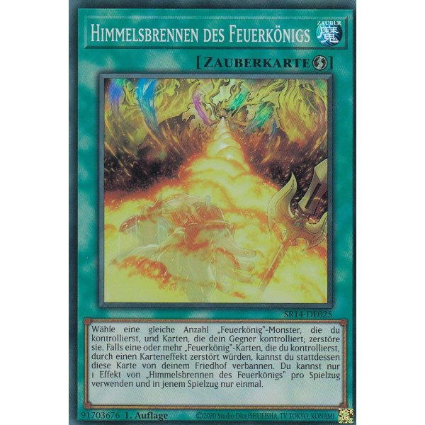 Himmelsbrennen des Feuerk&ouml;nigs SR14-DE025