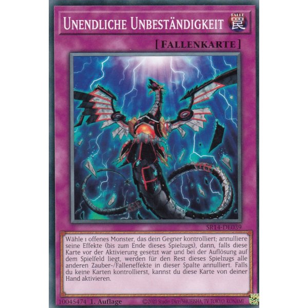 Unendliche Unbest&auml;ndigkeit SR14-DE039