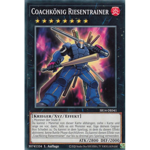 Coachk&ouml;nig Riesentrainer SR14-DE041