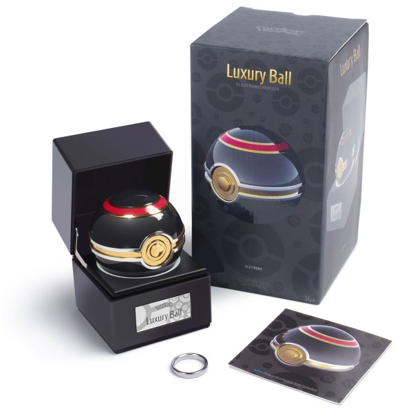 Pokemon Diecast Replika Luxury Ball / Luxusball mit Lichteffekt
