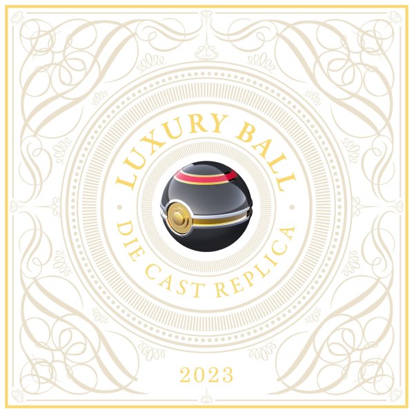 Pokemon Diecast Replika Luxury Ball / Luxusball mit Lichteffekt