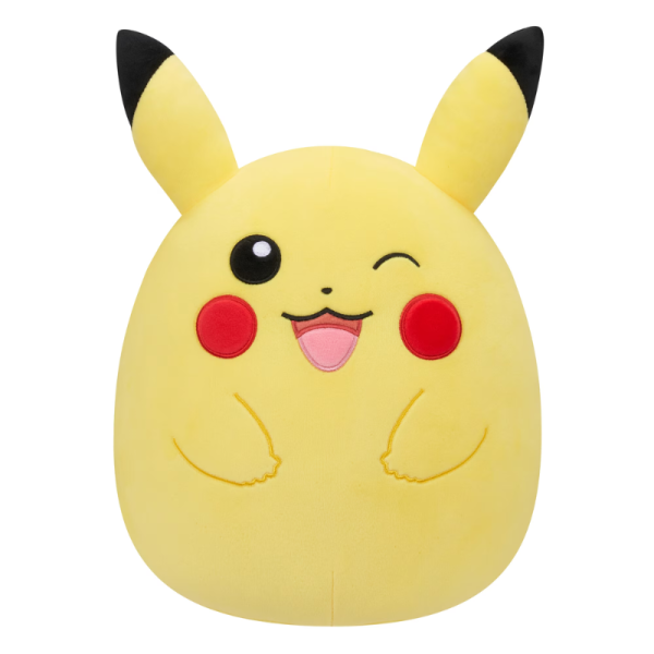 Squishmallows Pl&uuml;sch - Pokemon Winking Pikachu - ca. 25 cm