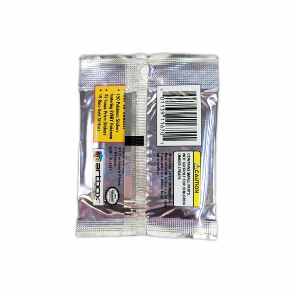 Pokemon Artbox Sticker Series 1 - 30 St&uuml;ck *Rarit&auml;t*