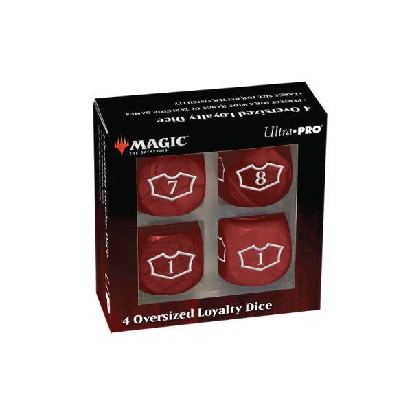 Ultra Pro Magic Deluxe Loyalty W&uuml;rfel Set - Mountain (4 St&uuml;ck)