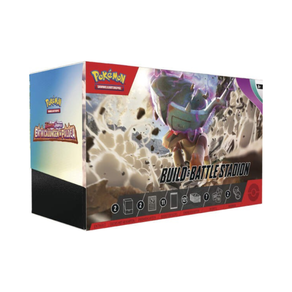 Scarlet &amp; Violet Paldea Evolved Build &amp; Battle Stadion (englisch)