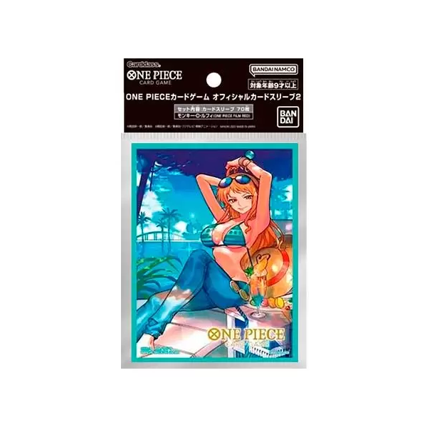 One Piece Card Game Sleeves - Nami (70 Kartenh&uuml;llen)