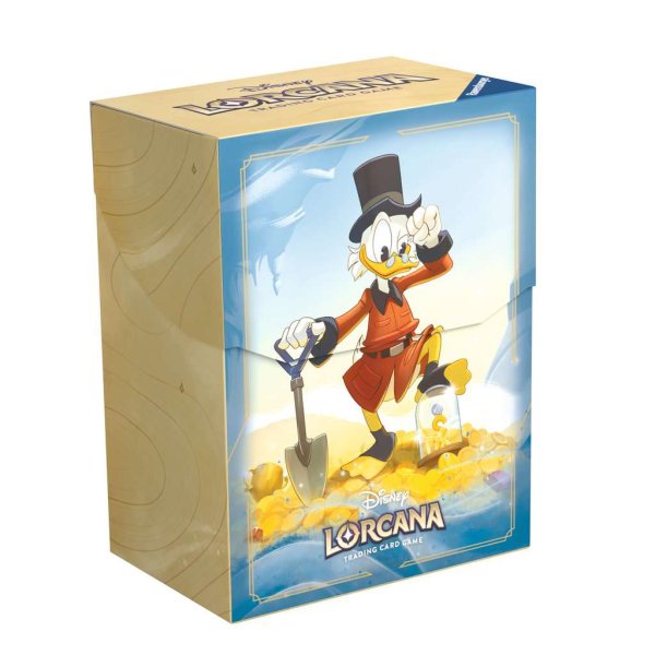 Disney Lorcana: Die Tintenlande - Deck Box Dagobert Duck