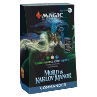 Mord in Karlov Manor Commander Deck - Geheimnisse der Tiefen (deutsch)
