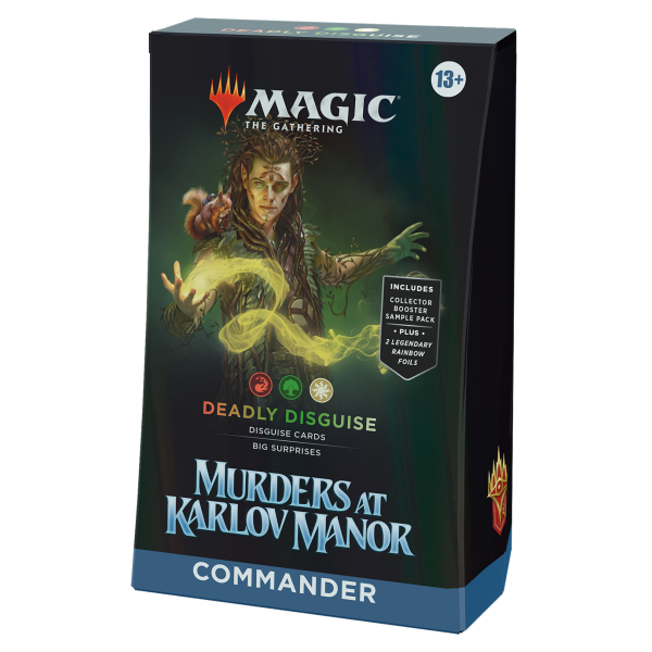 Murders at Karlov Manor Commander Deck - Deadly Disguise (englisch)