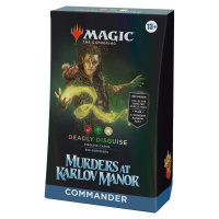 Murders at Karlov Manor Commander Deck - Deadly Disguise (englisch)