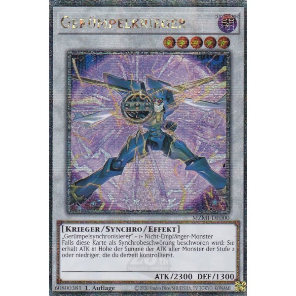 Ger&uuml;mpelkrieger (Quarter Century Secret Rare) MZMI-DE000