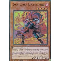 Kampfflammen-Schwertkämpfer (V.1 - Ultra Rare) MZMI-DE001