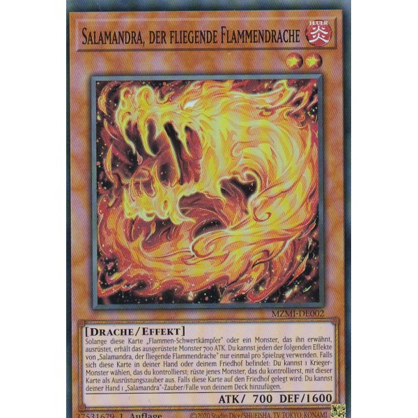 Salamandra, der fliegende Flammendrache MZMI-DE002