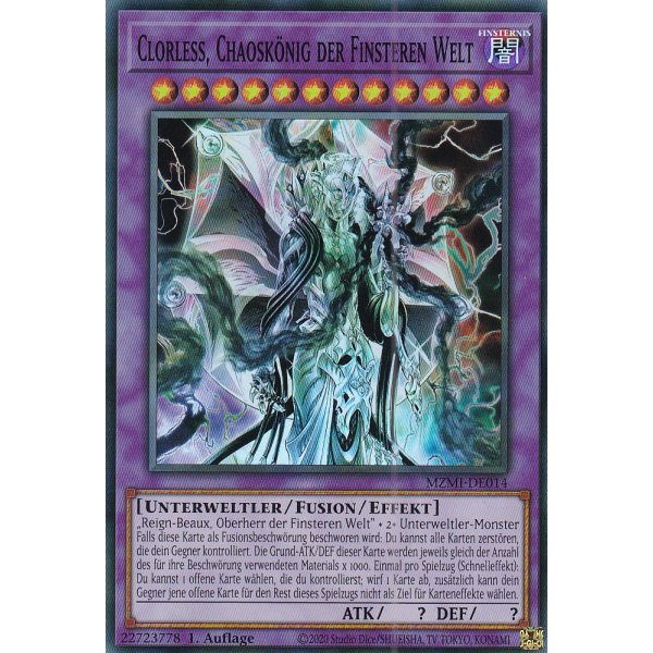 Clorless, Chaosk&ouml;nig der Finsteren Welt MZMI-DE014