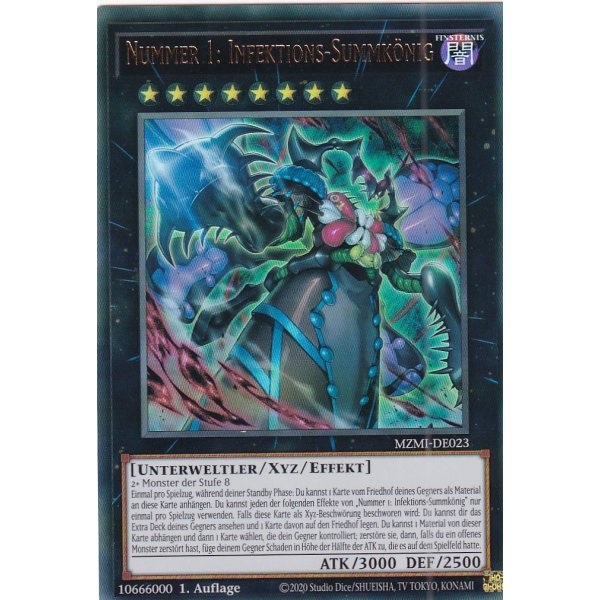 Nummer 1: Infektions-Summk&ouml;nig (V.1 - Ultra Rare) MZMI-DE023