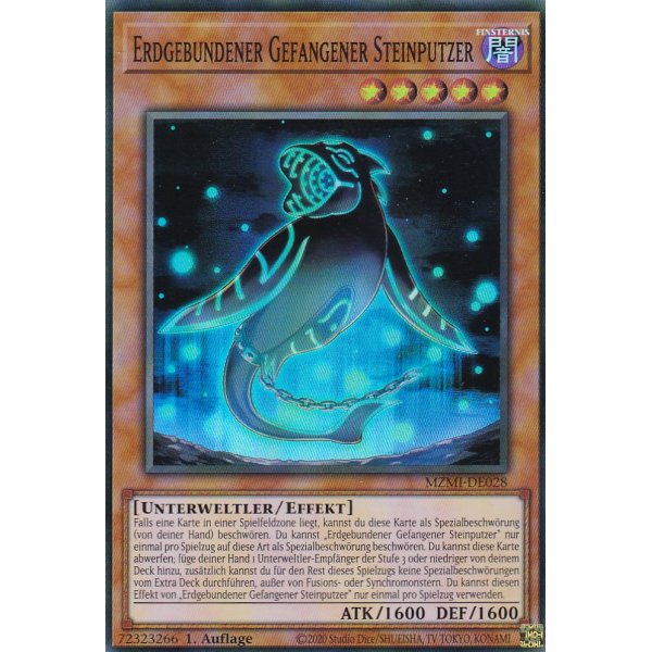 Erdgebundener Gefangener Steinputzer MZMI-DE028