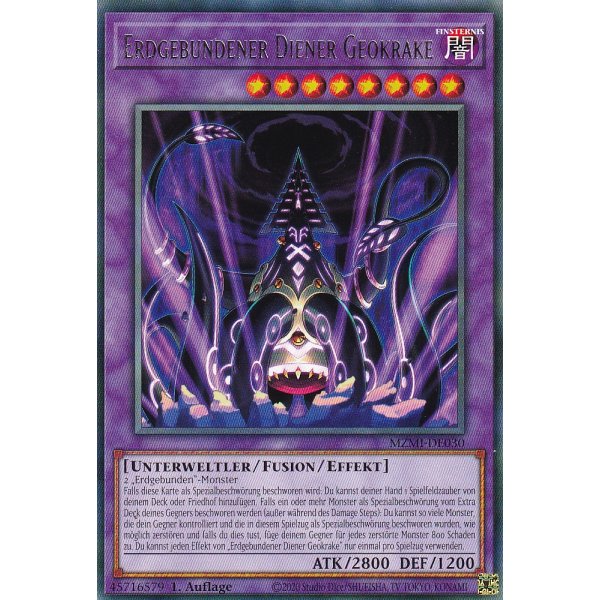 Erdgebundener Diener Geokrake MZMI-DE030