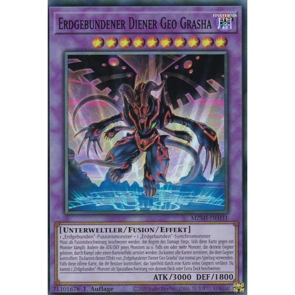 Erdgebundener Diener Geo Grasha (V.1 - Super Rare) MZMI-DE031