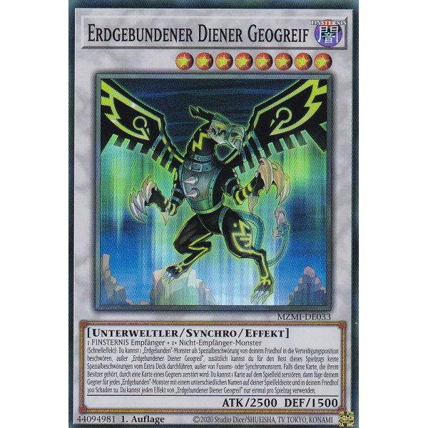 Erdgebundener Diener Geogreif MZMI-DE033