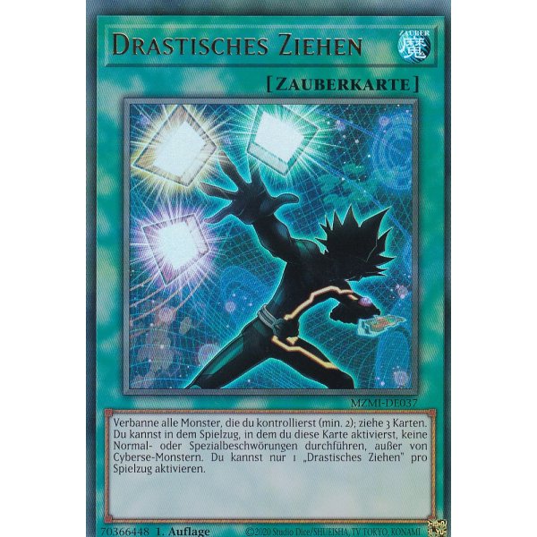 Drastisches Ziehen (V.1 - Ultra Rare) MZMI-DE037