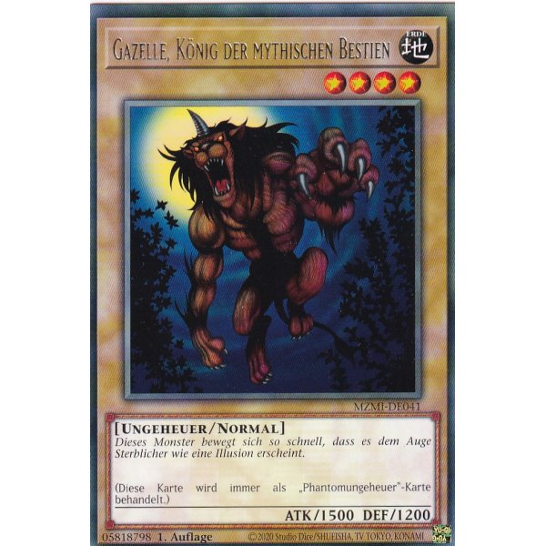 Gazelle, K&ouml;nig der mythischen Bestien MZMI-DE041