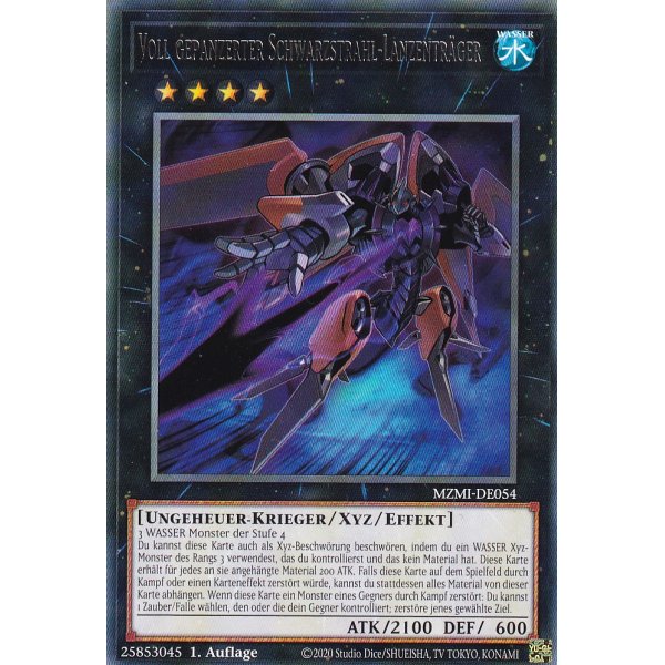 Voll gepanzerter Schwarzstrahl-Lanzentr&auml;ger MZMI-DE054