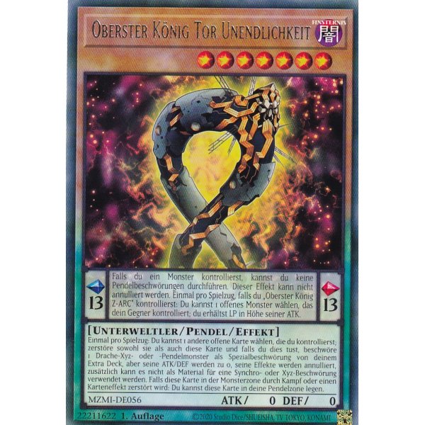 Oberster K&ouml;nig Tor Unendlichkeit MZMI-DE056