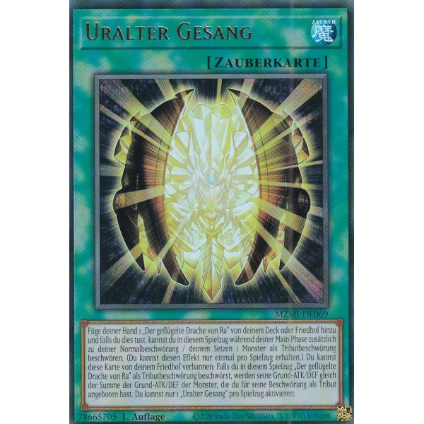 Uralter Gesang (V.1 - Ultra Rare) MZMI-DE069