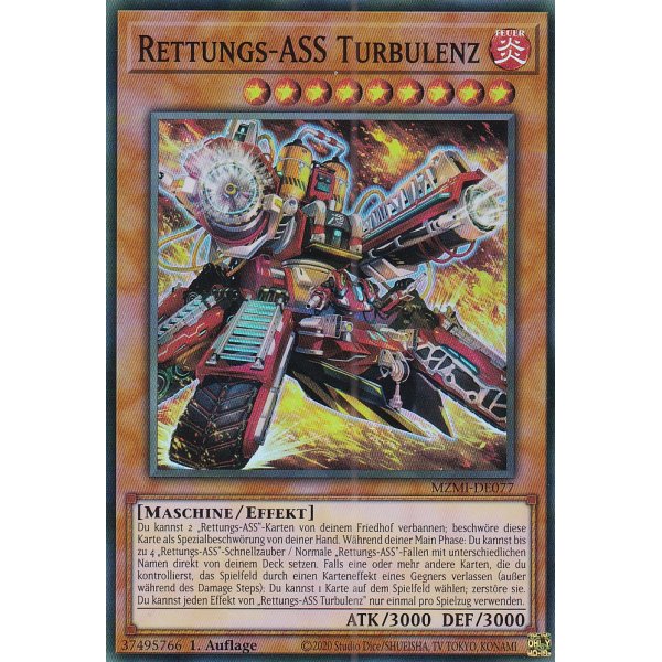 Rettungs-ASS Turbulenz MZMI-DE077