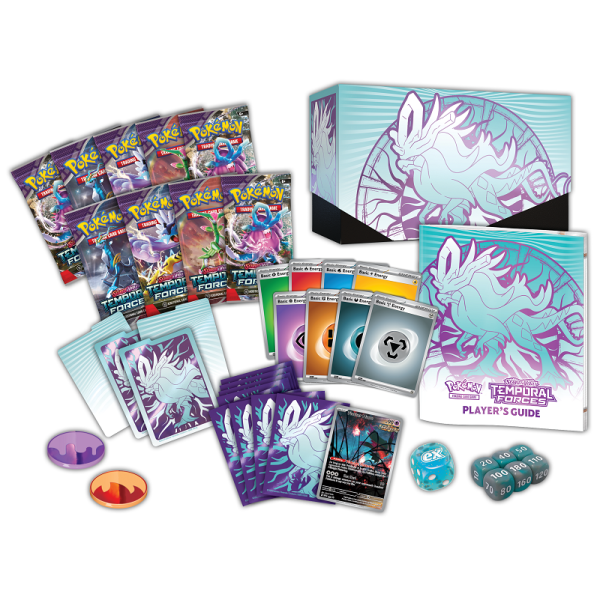 Scarlet &amp; Violet Temporal Forces Elite Trainer Box Walking Wake (englisch)