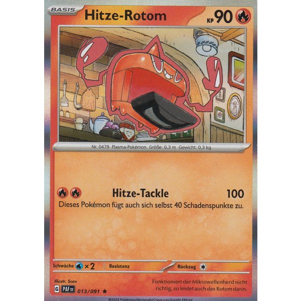 Hitze-Rotom 013/091 Holo