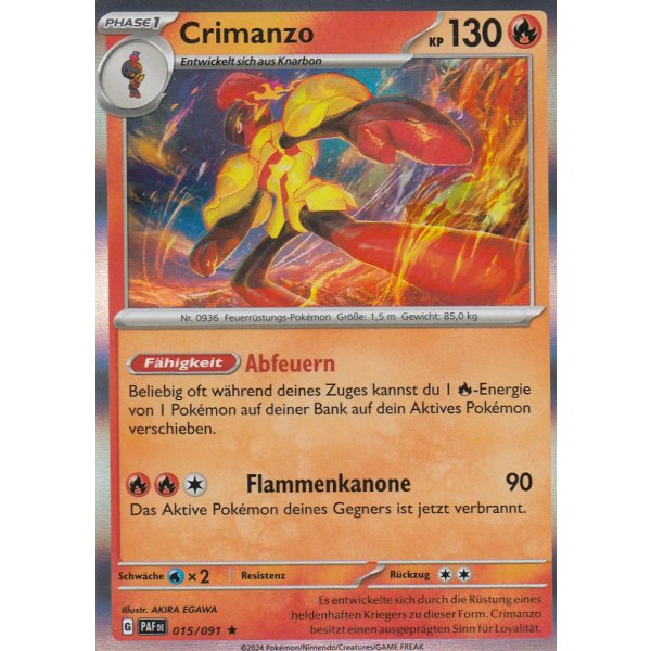 Crimanzo 015/091 Holo