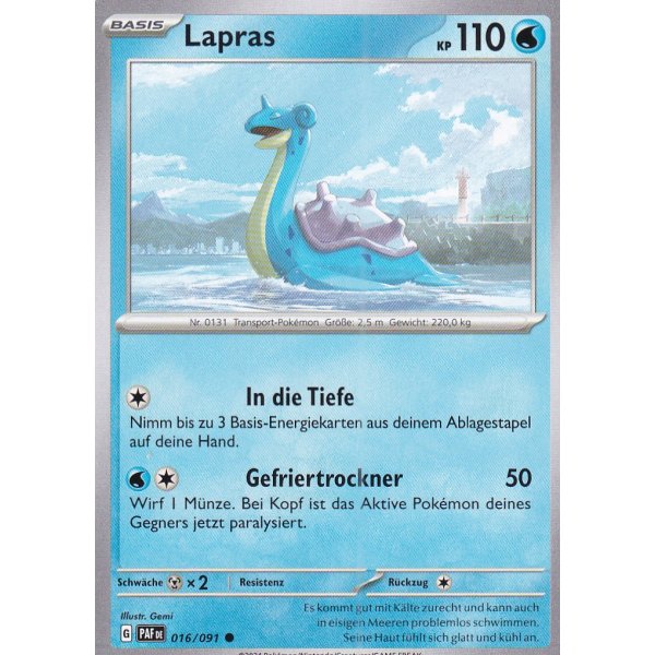 Lapras 016/091