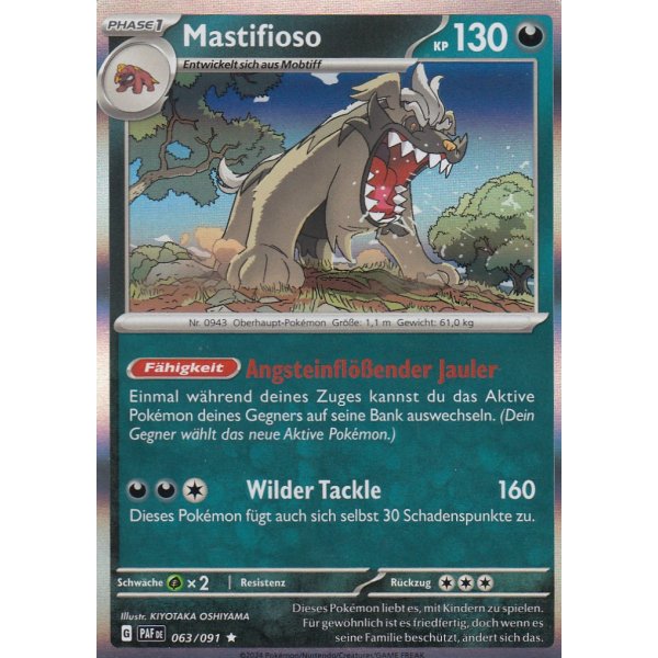 Mastifioso 063/091 Holo