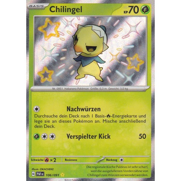 Chilingel 106/091 Shiny
