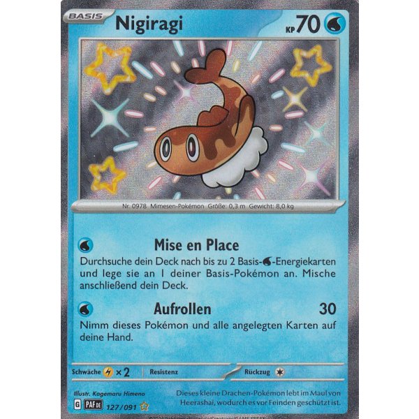 Nigiragi 127/091 Shiny