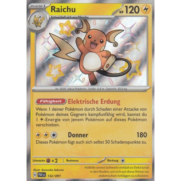 Raichu 132/091 Shiny