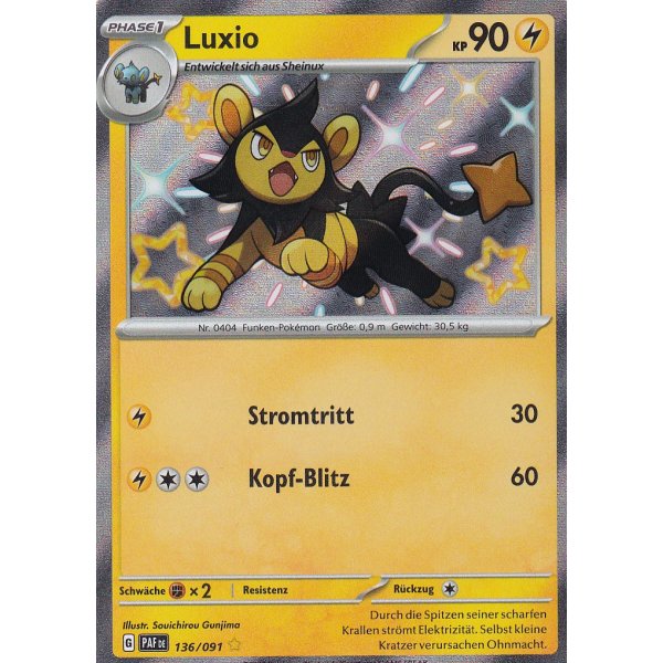 Luxio 136/091 Shiny