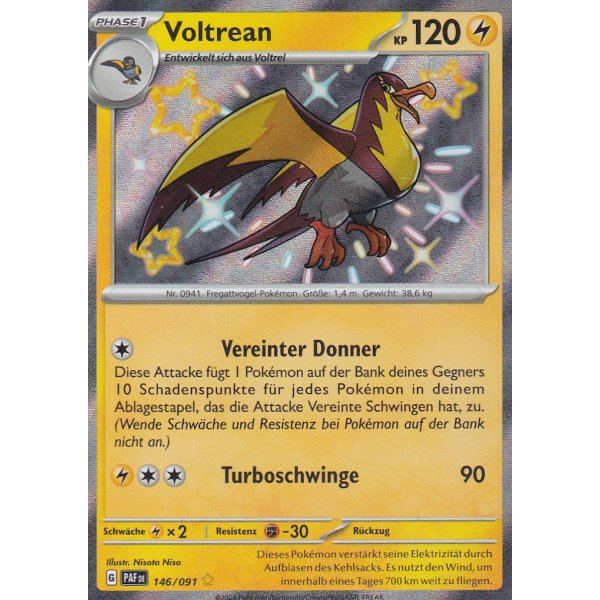 Voltrean 146/091 Shiny