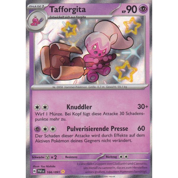 Tafforgita 166/091 Shiny