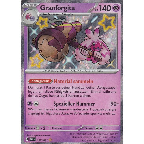 Granforgita 167/091 Shiny