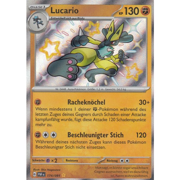 Lucario 174/091 Shiny