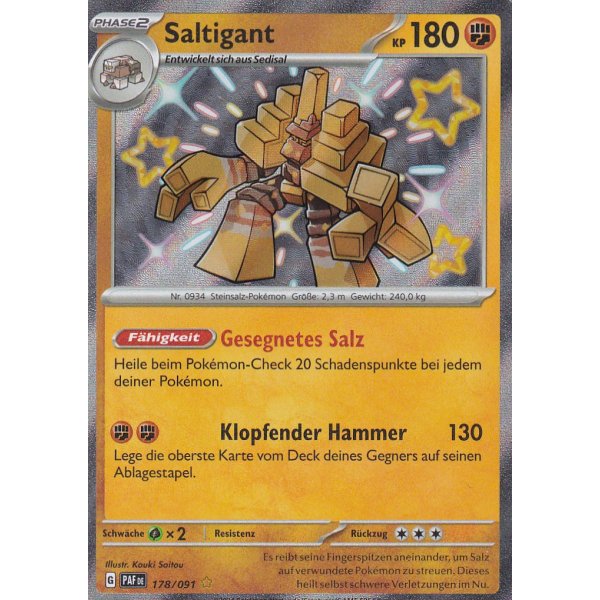 Saltigant 178/091 Shiny