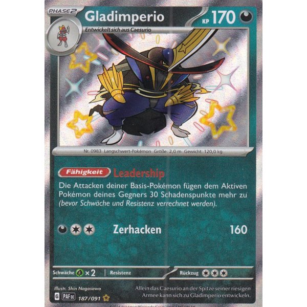 Gladimperio 187/091 Shiny